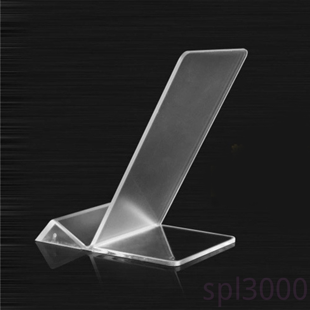 Giá Đỡ Điện Thoại Mini Bằng Acrylic Trong Suốt Tiện Dụng