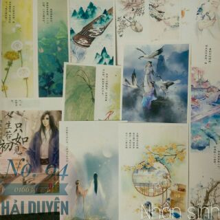 Combo postcard, bookmark cổ trang - cổ phong (lẻ)
