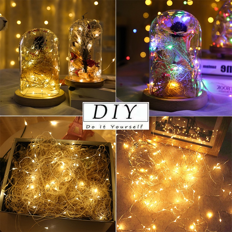 3 mét đèn led trang trí Dây đèn Led fairylight dây đèn đom đóm dây đèn trang trí