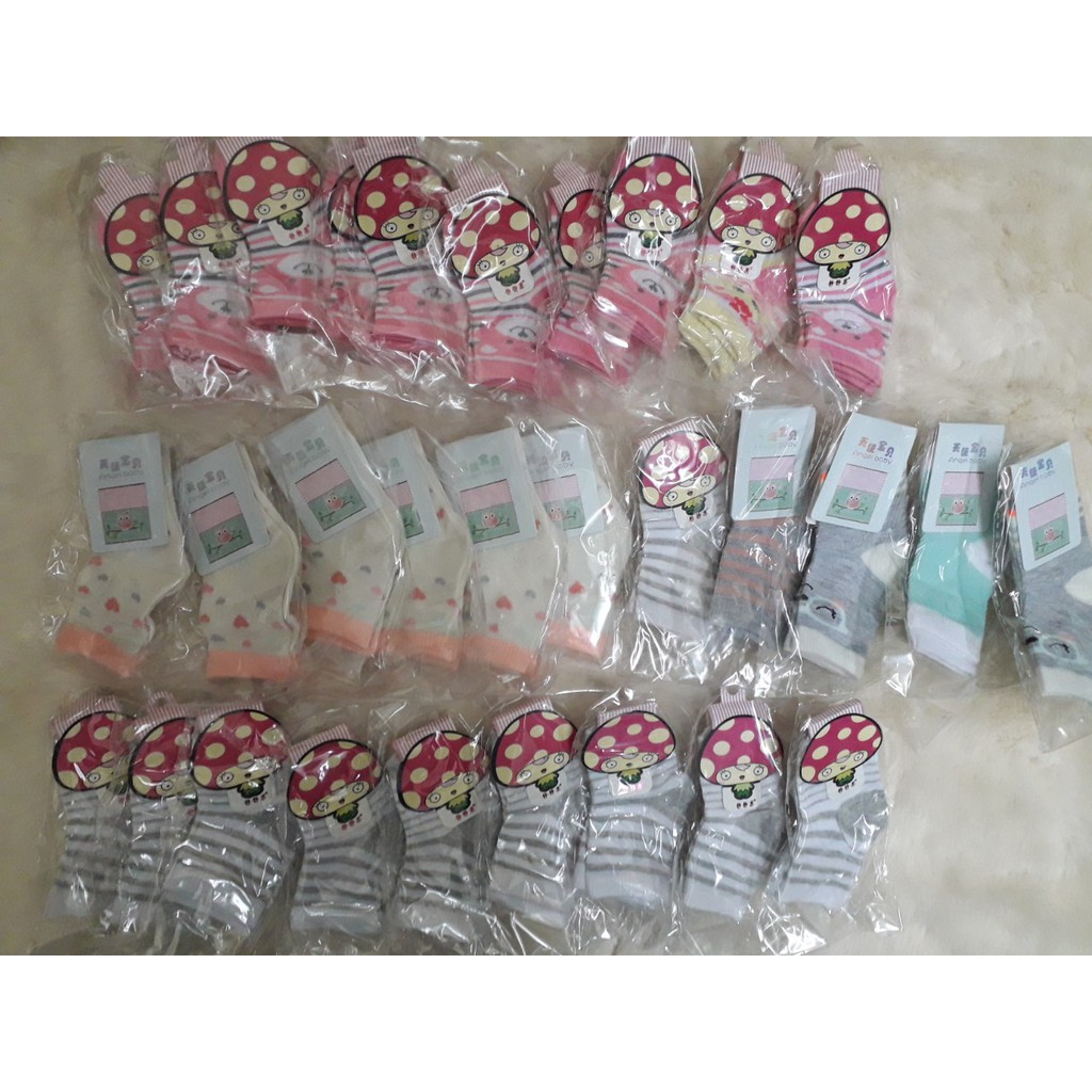 (1 đôi)(0- 1 tuổi) Tất sơ sinh nhiều màu, tất cho bé sơ sinh mix màu đủ kiểu (RẺ VÔ ĐỊCH)