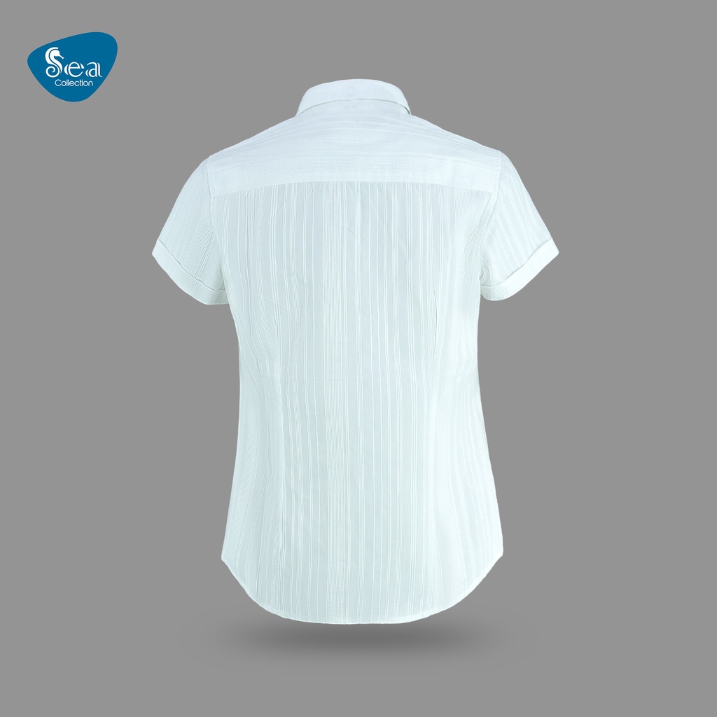 Áo Sơ Mi Nữ Căn Bản Tay Ngắn Sea Collection 11718