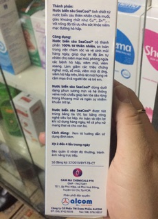 NƯỚC BIỂN SÂU SEACOOL NGƯỜI LỚN