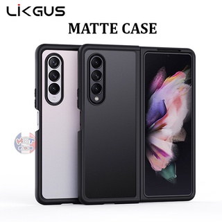 Ốp lưng nhám mờ Likgus Matte cho Samsung Galaxy Z Fold 3 chống vân tay chống bám bẩn