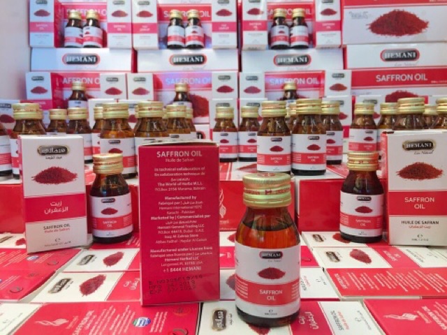 Tinh dầu saffron nguyên chất loại 1/ Saffron oil chính hãng