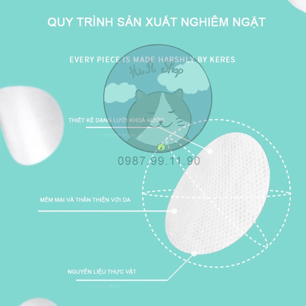 Set 200 Khăn Bông Vệ Sinh Mắt Và Tai Cho Chó Mèo Hộp 200 Cái Dành Cho Thú Cưng
