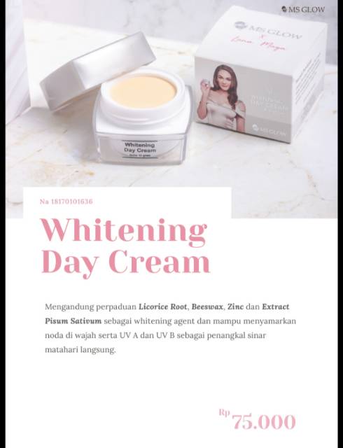 (hàng Mới Về) Kem Dưỡng Da Ban Ngày Msglow | BigBuy360 - bigbuy360.vn