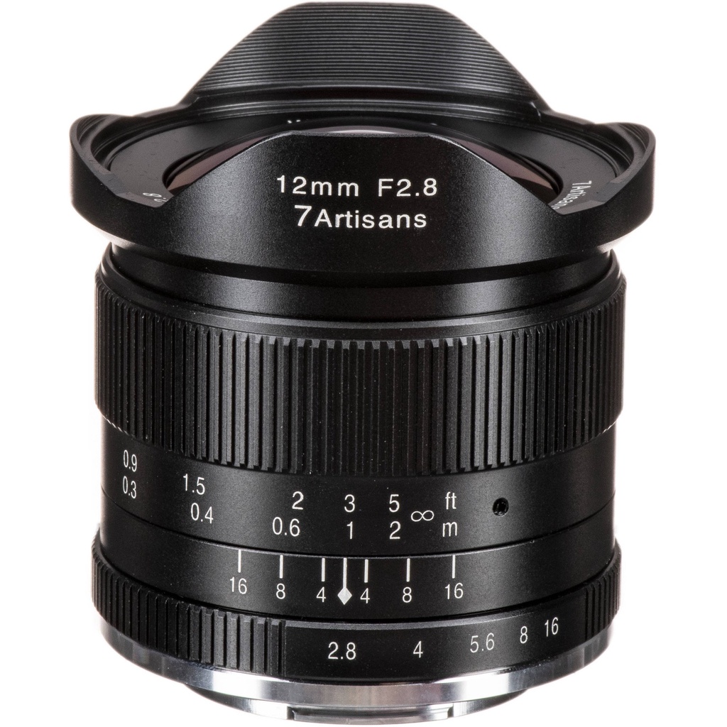 Ống kính 7Artisans 12mm f/2.8 For Fujifilm - Ống kính Góc siêu rộng - New 100%
