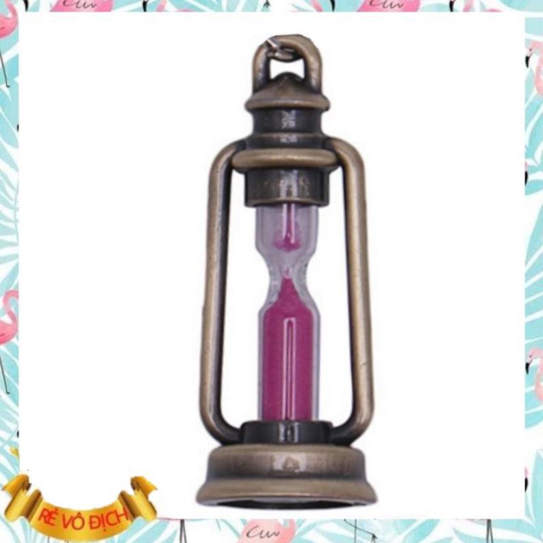 ❤️FREESHIP❤️ 🚛 Móc chìa khóa thời gian đồng hồ cát-chất liệu xi mạ đồng (màu ngẫu nhiên) 206671-1 ❤️Evoucher❤️ [SKM]