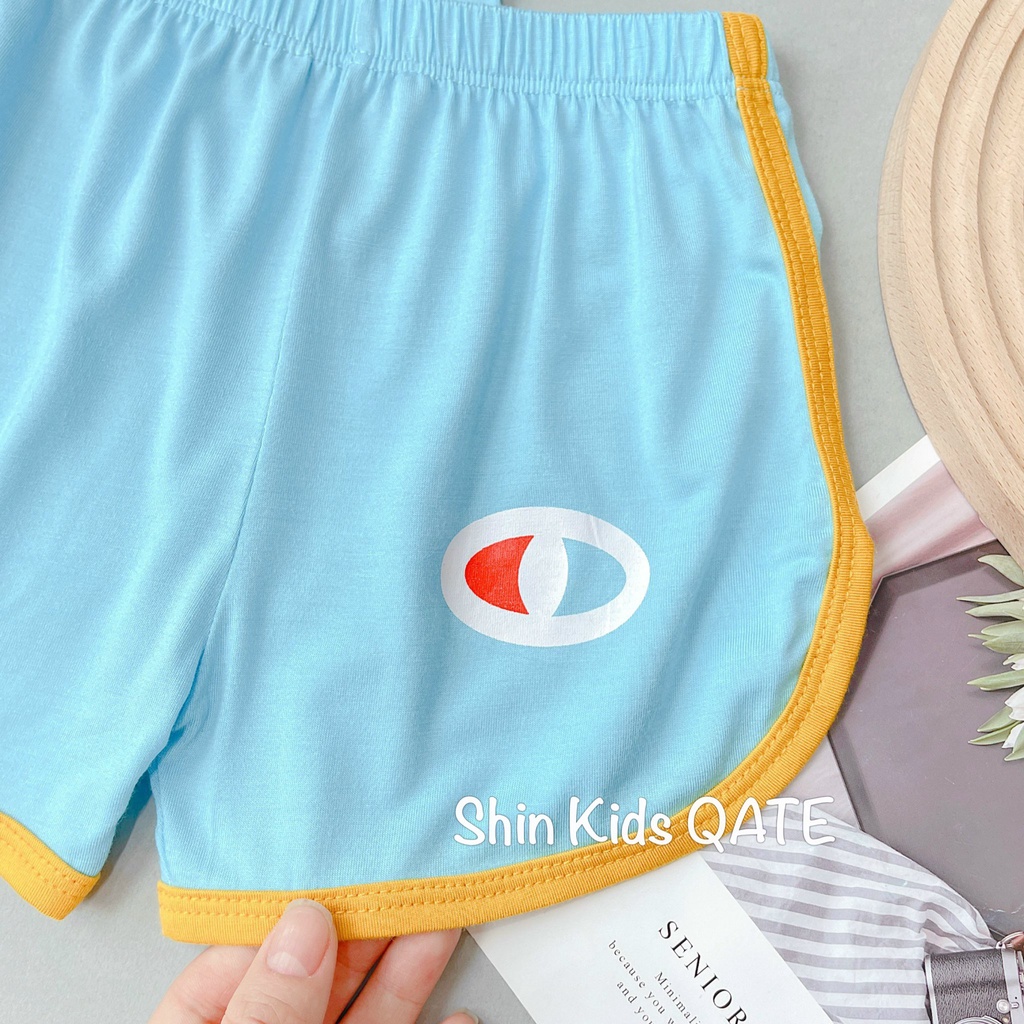 Có Size Đại  Bộ Cộc Tay Chất Thun Lạnh In Hình Dễ Thương Dành Cho Bé.Đồ Bộ Minky Mom Dành Cho Bé.