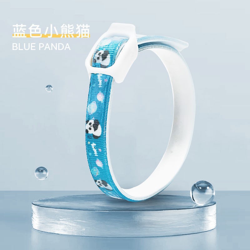 vòng cổ ngăn ngừa ve rận họa tiết dành cho chó mèo