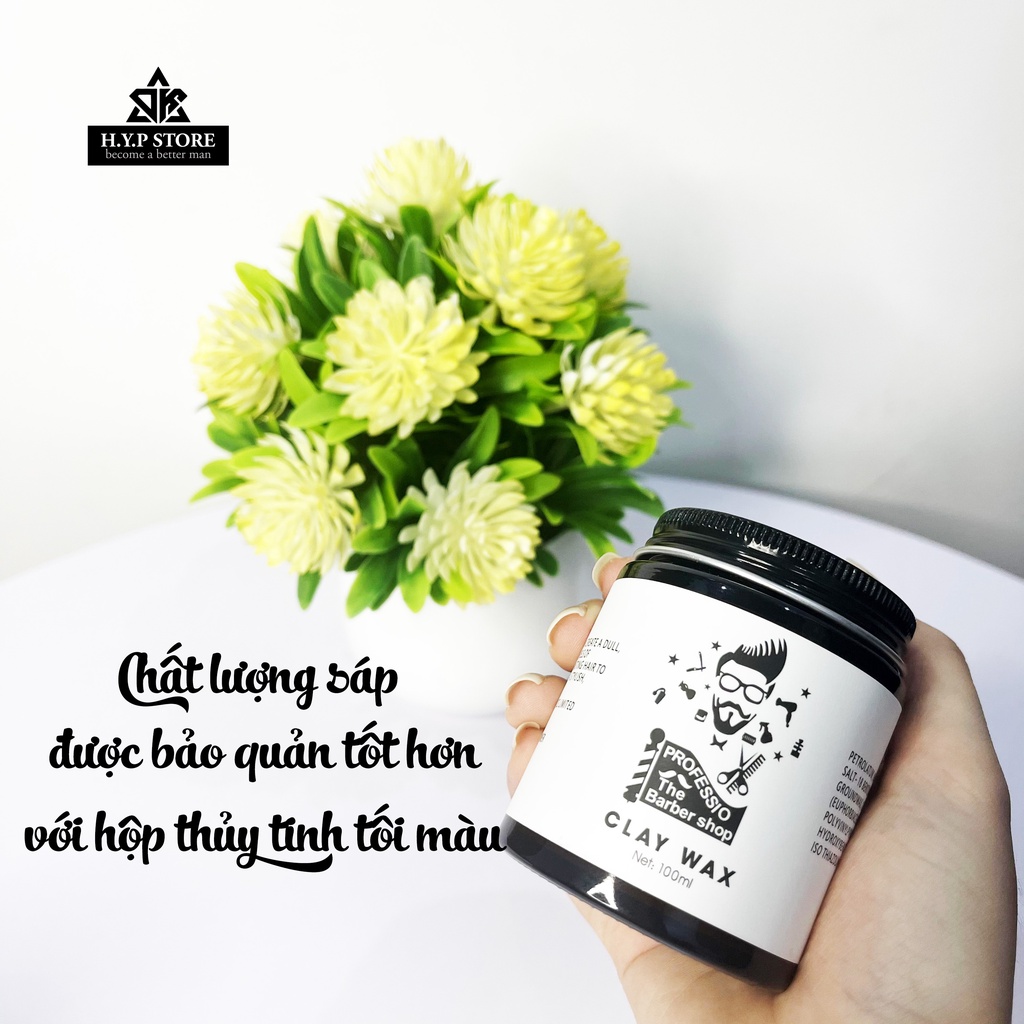 Sáp Vuốt Tóc Claywax Chính Hãng Cao Cấp Dành Cho Nam 100g