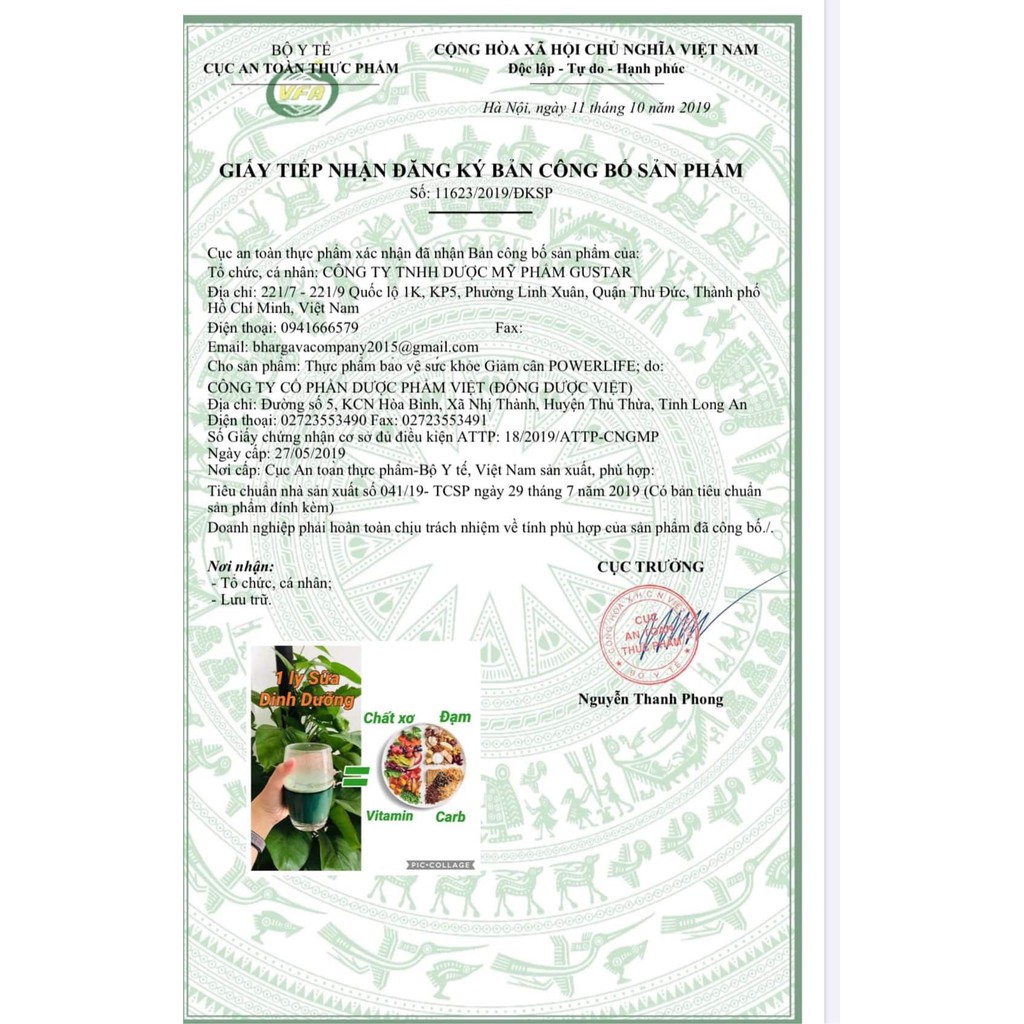 [Chính Hãng] sữa tảo giảm cân Las Beauty hủ 260g