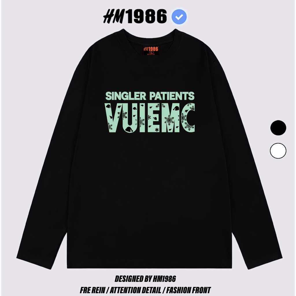 Áo thun tay dài Wind phông nam nữ form rộng unisex oversize ulzzang Áo thun dài tay 3156