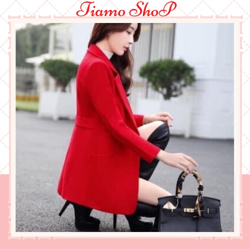 Áo Dạ Nữ, Áo Khoác Kiểu Vest Dạ Dáng Dài Freesize | BigBuy360 - bigbuy360.vn