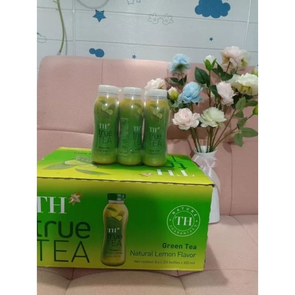 Lốc Trà xanh / Ô Long TH true Tea 350ml × 6 chai