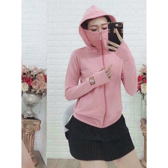 ÁO KHOÁC NỮ CHỐNG NẮNG THUN DA CÁ, CHẤT LIỆU MỀM MỊN, DỄ PHỐI ĐỒ NHIENTHUY SHOP