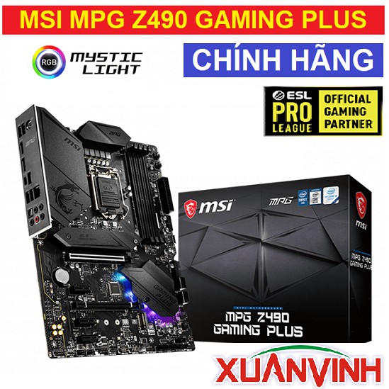 Bo Mạch Chủ MSI MPG Z490 GAMING PLUS NEW 100% CHÍNH HÃNG