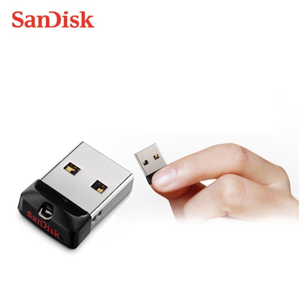 USB Sandisk Cruzer Fit CZ33 32GB (Đen)