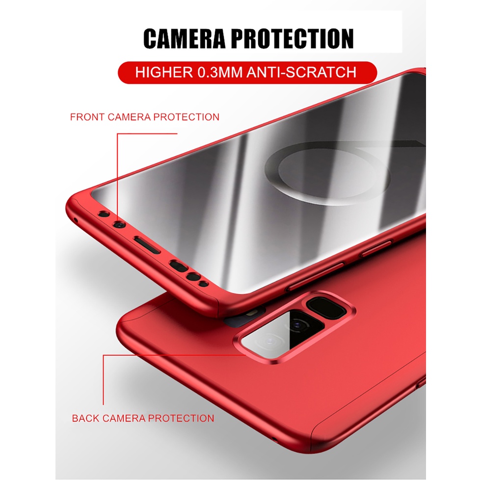 Ốp điện thoại TOPEWON bảo vệ 360 độ chống sốc cho Samsung Galaxy S8 S9 S10 S20 Plus S21 Ultra