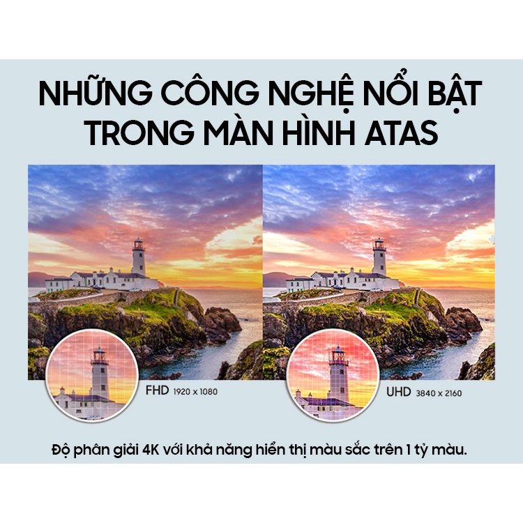 Màn hình 32 inch 4K ATAS HD320U - Tấm nền IPS - Tần số quét 60HZ | BigBuy360 - bigbuy360.vn