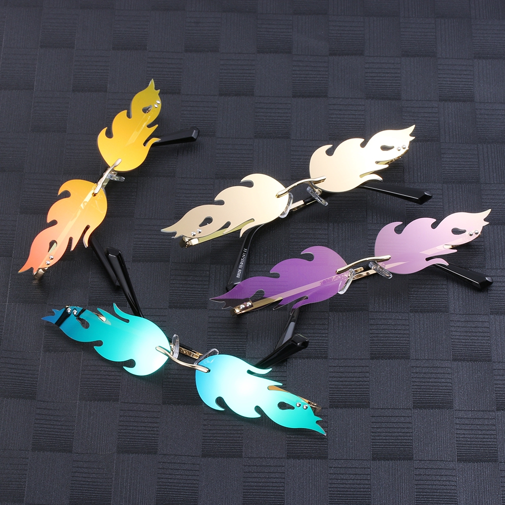 Kính râm thời trang chống UV 400 thiết kế tròng kính độc đáo