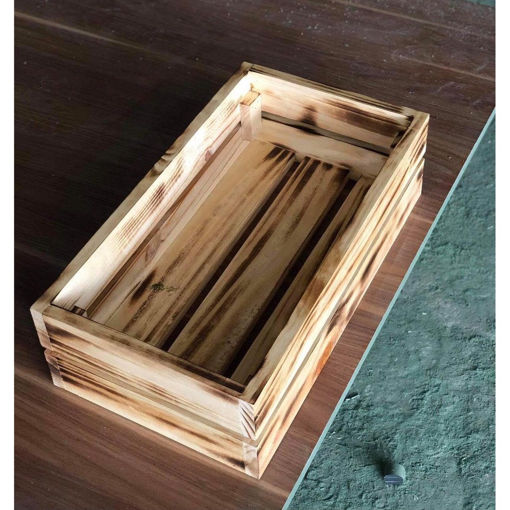 Chậu Trồng Cây Gỗ Pallet Siêu Đẹp Kích Thước Tùy Chọn