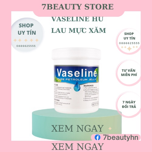 Hũ vaseline (500g) Dùng trong phun xăm