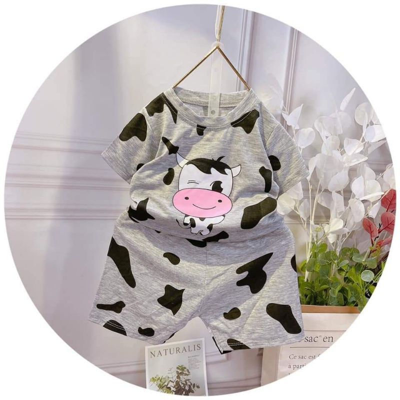 🐄🐄Bộ bò sữa cotton 4 chiều cho bé yêu🐄Phù hợp cho cả bé trai và bé gái