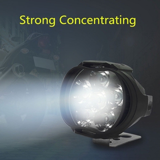 Đèn Pha 6 Bóng Led 6 Bóng Cho Xe Máy