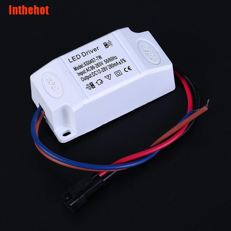 Bộ Chuyển Đổi Nguồn Đèn Led 7w 12w 18w 24w Chất Lượng Cao
