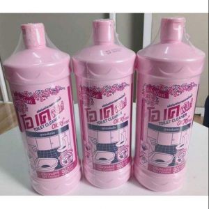 [HÀNG NHẬP KHẨU] Nước tẩy bồn cầU toilet OKAY PINK 960ML chính hãng thái lan an toàn tiện lợi sach sẽ