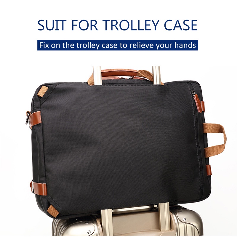 Túi đựng laptop 17 inch đa năng phong cách doanh nhân thời trang dành cho nam