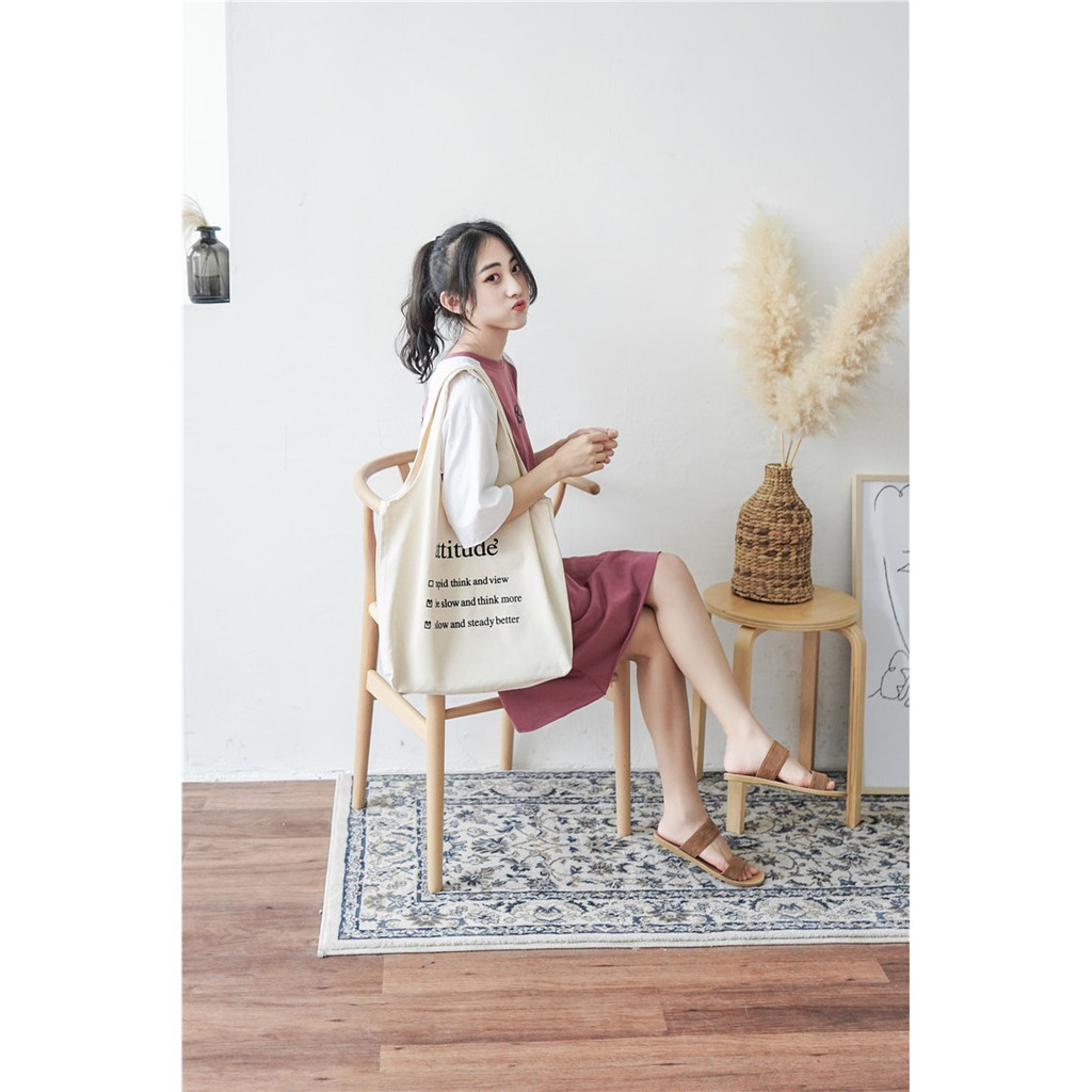 TÚI TOTE DẠNG QUAY ATTITUDE SIÊU HOT