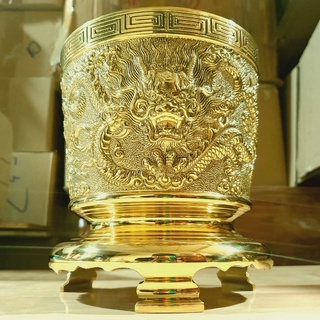 Bát Nhang Trụ Bằng Đồng thương hiệu Vĩnh Tiến (4 Cỡ)