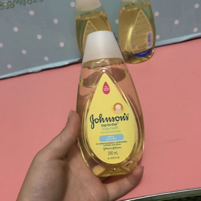 Sữa tắm Johnson's Top To Toe baby bath 200ml