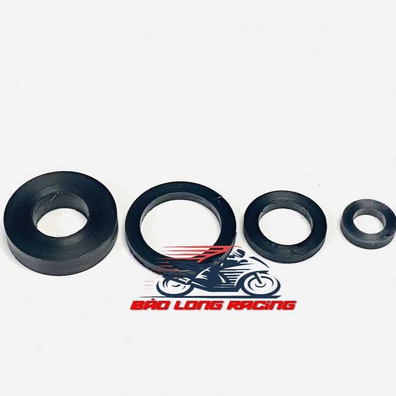 Ron xoay kính 360 4 cái gắn gương xe máy