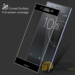 Kính cường lực 4D cho Sony Xperia XZ Premium - Full màn hình
