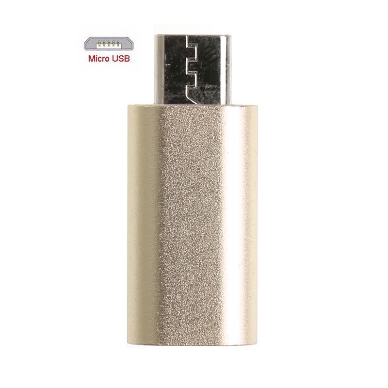 zzone8-Pin Lightning Female To Micro USB Male Adapter Converter For Android Phone