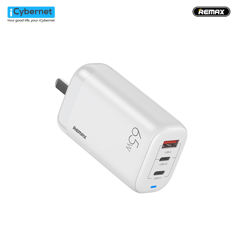 Củ sạc nhanh cho samsung huawei xiaomi 60W chính hãng REMAX RPU55 ICYBERNET