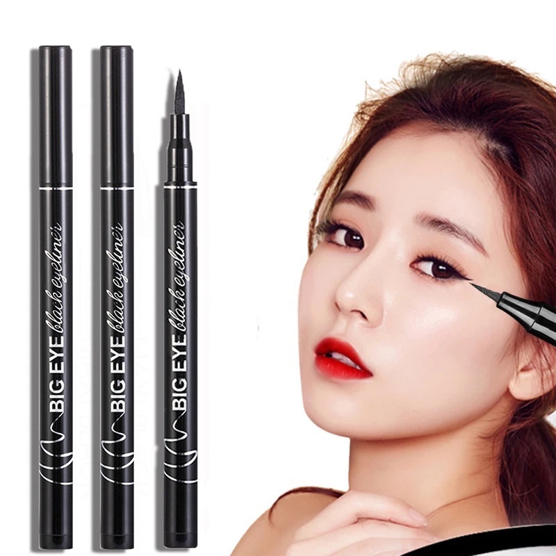 Bút Kẻ Mắt Nhanh Khô Chống Thấm Nước Không Nhòe Siêu Mịn Chuyên Nghiệp Cho Người Mới Bắt Đầu