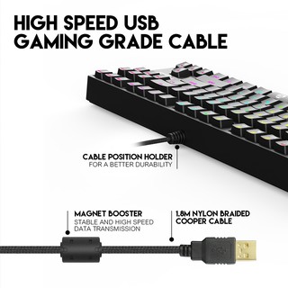 Bàn Phím RGB Backlit Fantech MK872