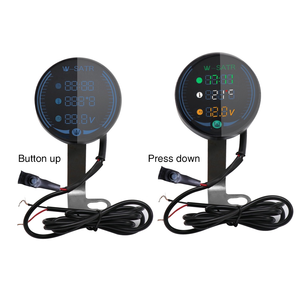 Price concessions for factory clearing inventoryMotorcycle voltmeter time temperature voltage three-in-one