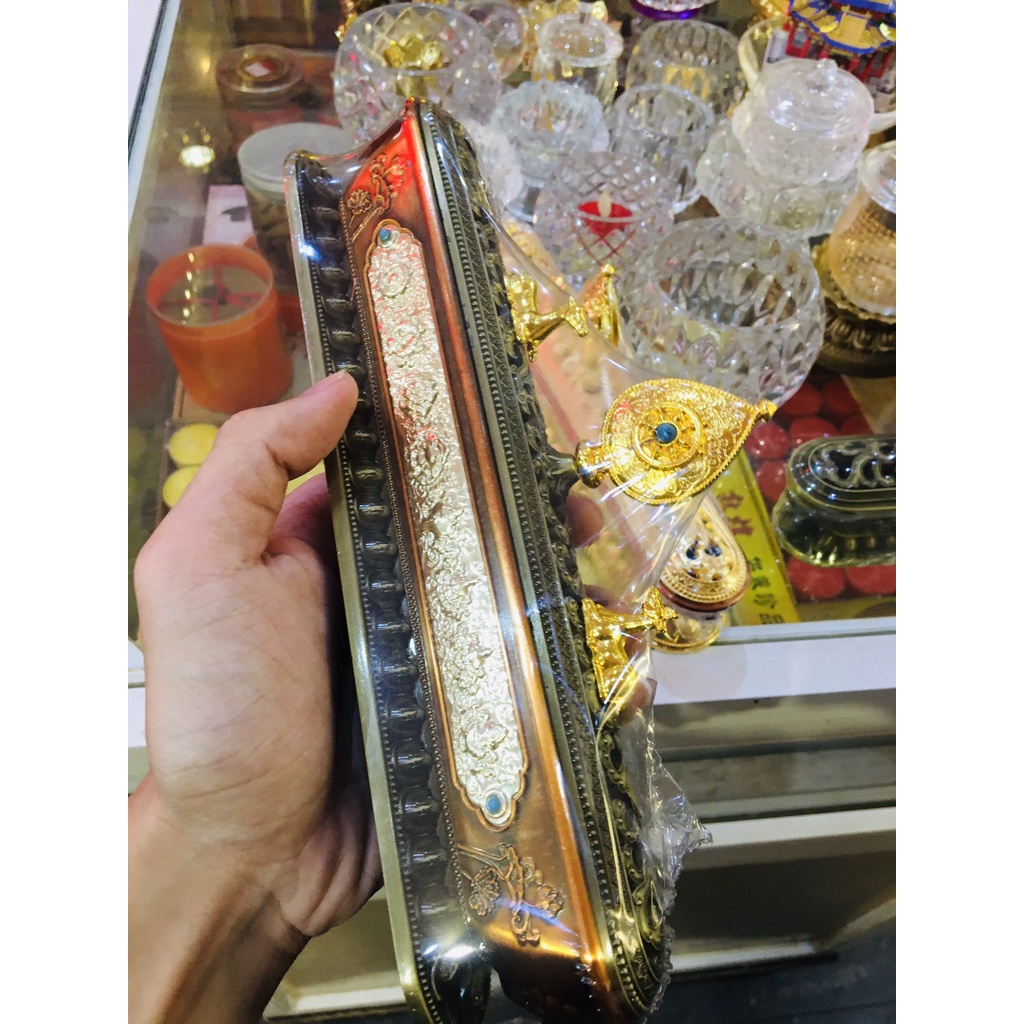 Lư Hương 25cm Nai Vàng đồng  -  Nhơn Phát