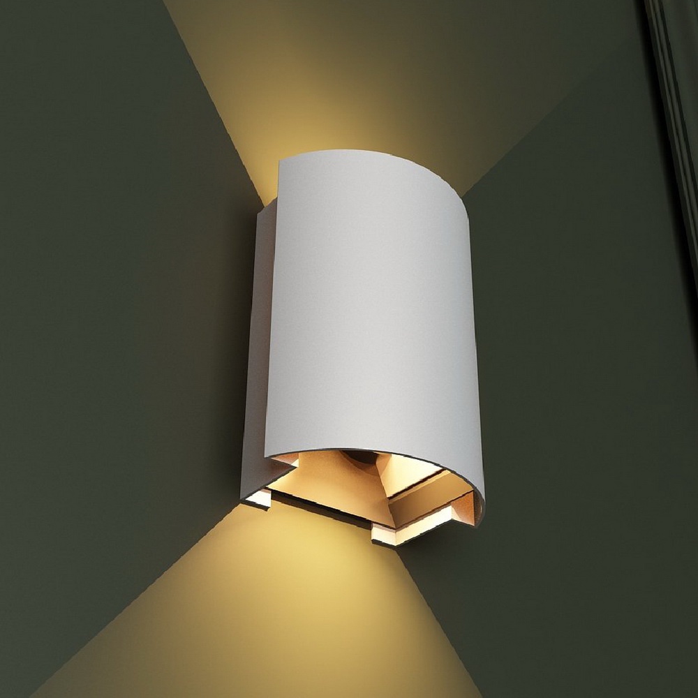 Đèn LED ốp tường đổi màu Rạng Đông Model: LN18.V2 ĐM 110x75/6W