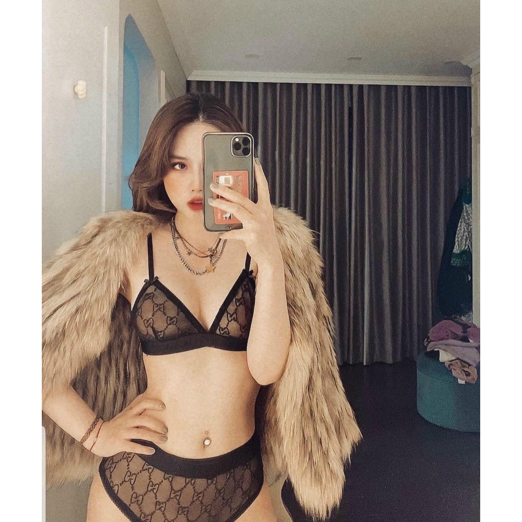 Bộ Đồ Lót Gợi Cảm G.U.C.C.I - B.Lingerie | BigBuy360 - bigbuy360.vn