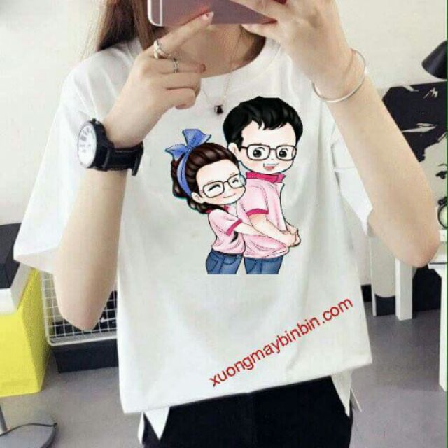 Combo Áo thun tay lững xẻ tà