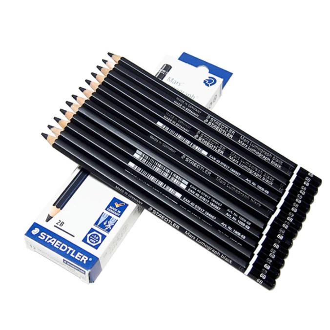 Chì Than Staedtler Mars Lumograph Black Cao Cấp 100B