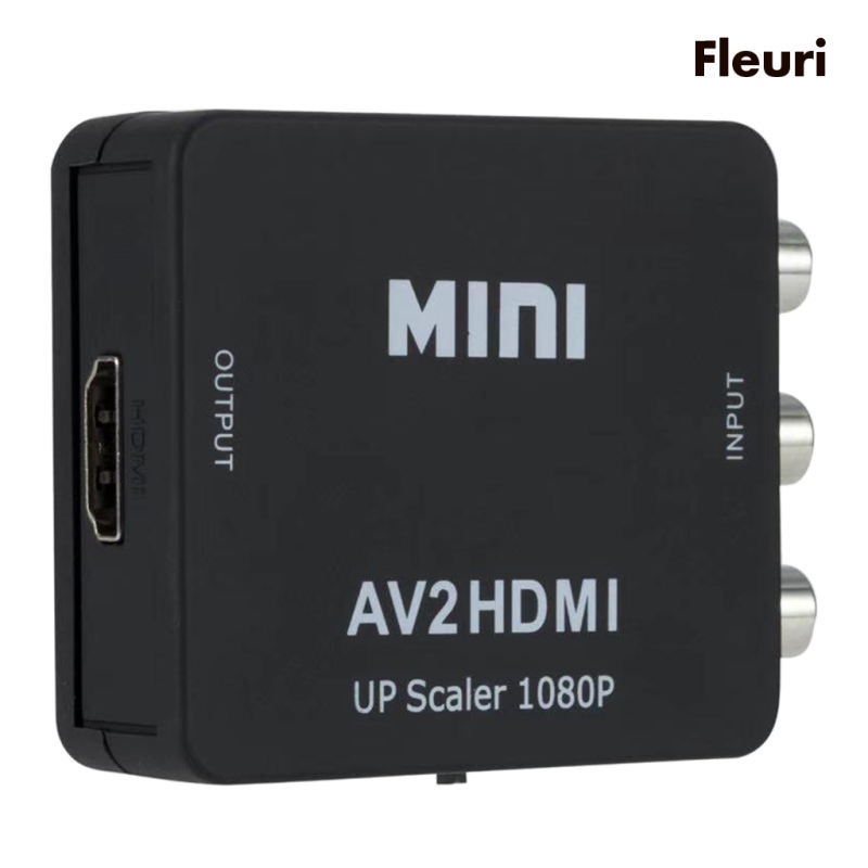 Hộp Chuyển Đổi AV CVBS Sang HDMI 1080P AV2HDMI Màu Trắng Chuyên Dụng Cho HD TV