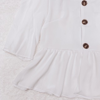 Áo voan peplum