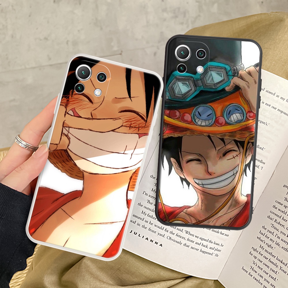 Ốp điện thoại Luffy 3 kiểu cho iPhone 11 Pro Max iPhone 7 8 6 6s Plus iPhone X XS XR Max H081